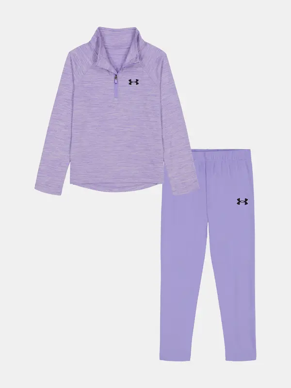 Under Armour Dekliški komplet pajkic Under Armour UA 1/4 ZIP