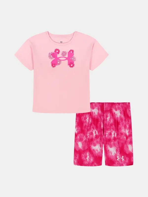 Under Armour Dekliški komplet Under Armour UA PRINTED BIKE SHORT HLAČE