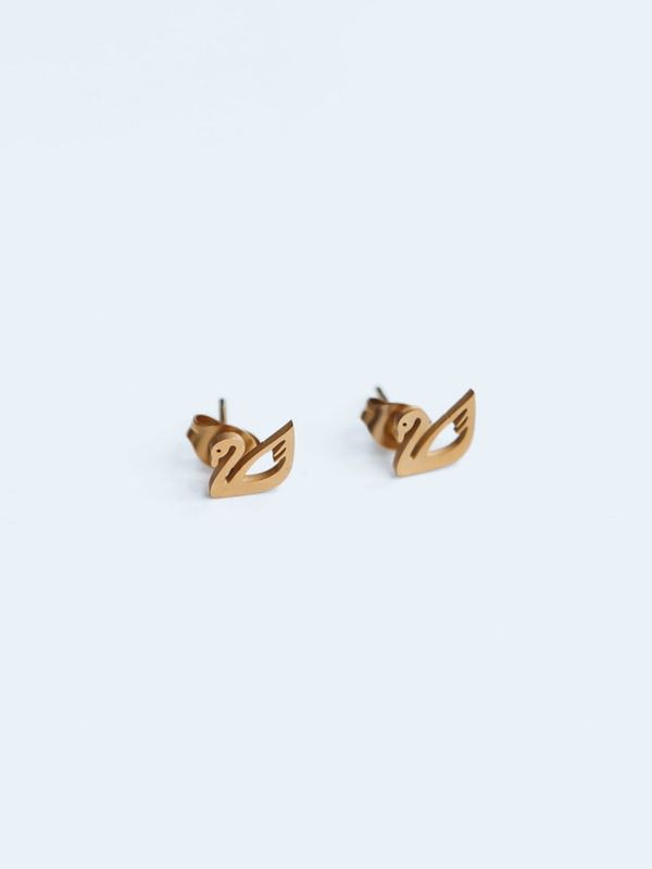 DStreet DELICATE earrings gold Dstreet