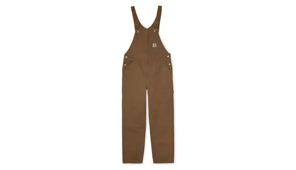 Carhartt Wip Delovne hlače Carhartt WIP Bib Overlook Hamilton Brown