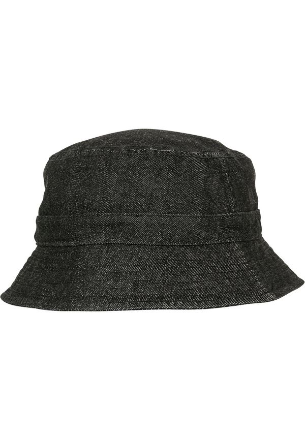 Flexfit Denim Bucket Hat Black/Grey