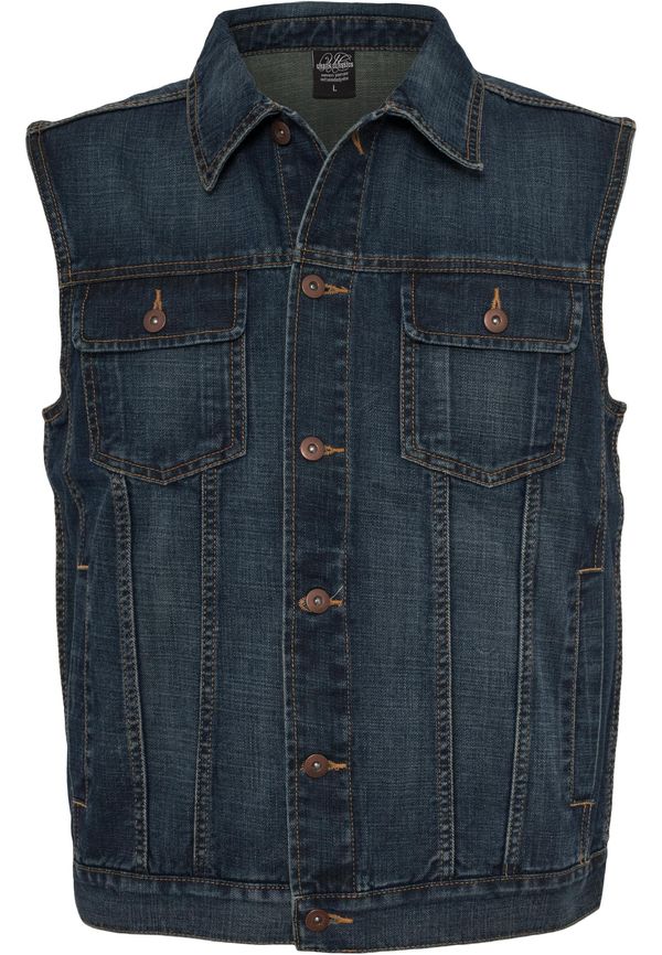 UC Men Denim vest denimblue