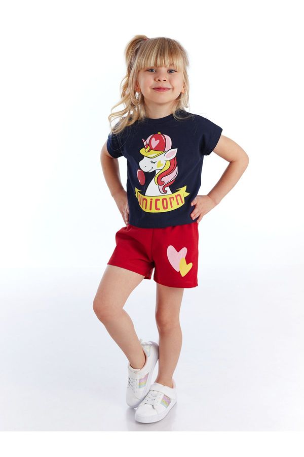 Denokids Denokids Bubble Star Girl's T-shirt Shorts Set