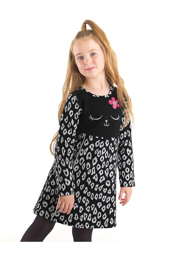 Denokids Denokids Floral Cat Girl Dress