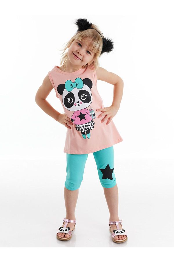 Denokids Denokids Panda Star Girls T-shirt Leggings Suit