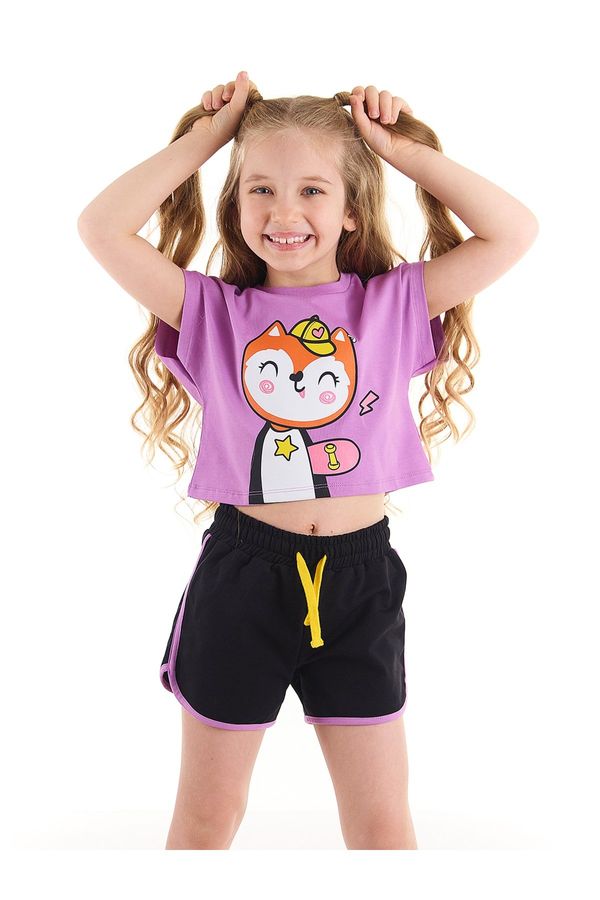 Denokids Denokids Squirrel Girl Kids T-shirt Shorts Set
