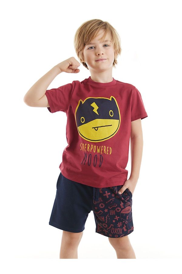 Denokids Denokids Super Strong Boy T-shirt Shorts Set