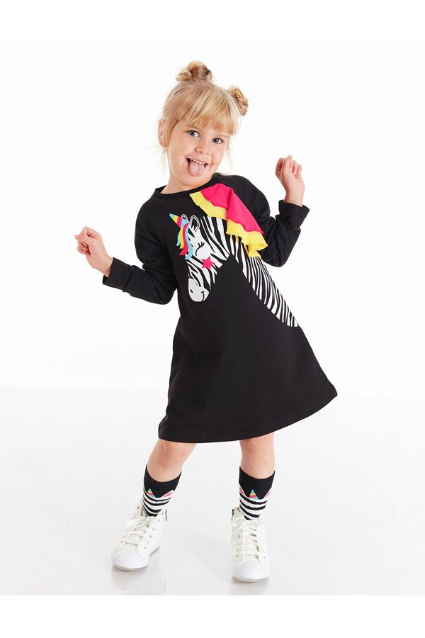 Denokids Denokids Unicorn Zebra Girls' Dress