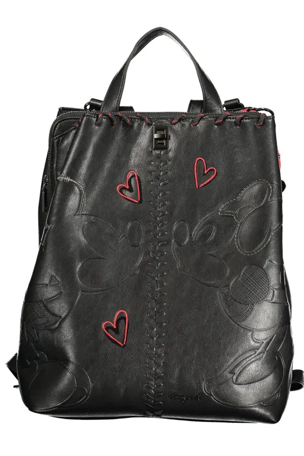 DESIGUAL Desigual črna torbica