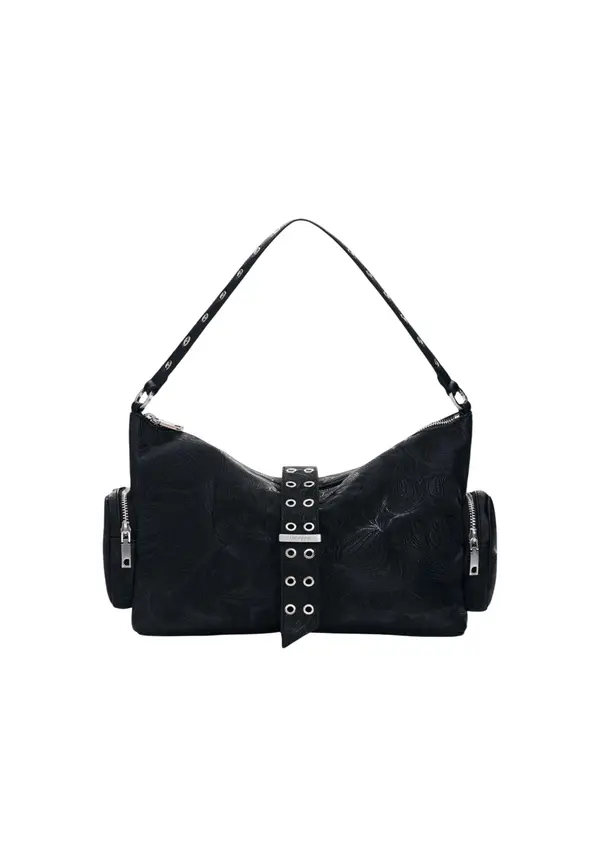 DESIGUAL Desigual črna torbica