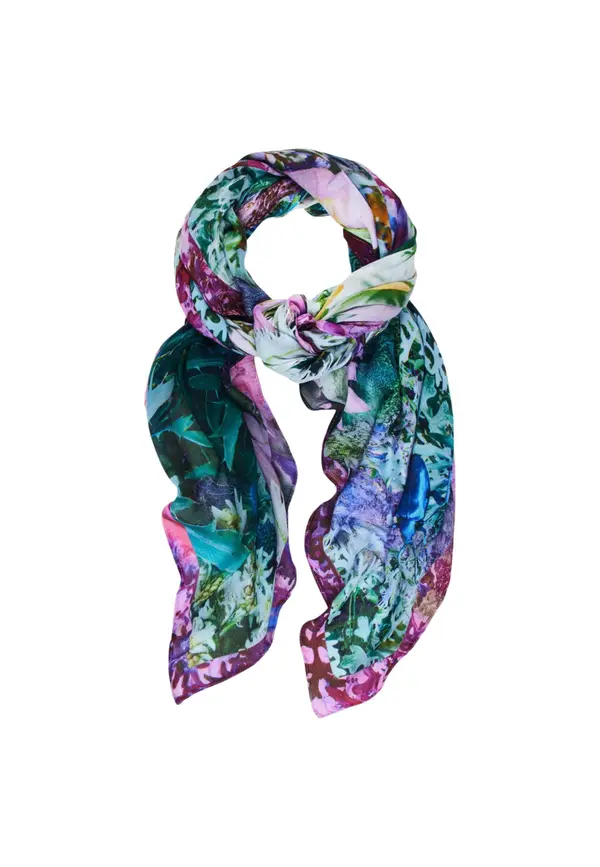 DESIGUAL Desigual cvetlični šal