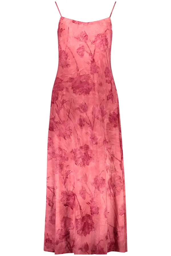 DESIGUAL Desigual dolga rdeča obleka