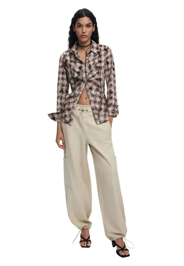 DESIGUAL Desigual karirasta srajca