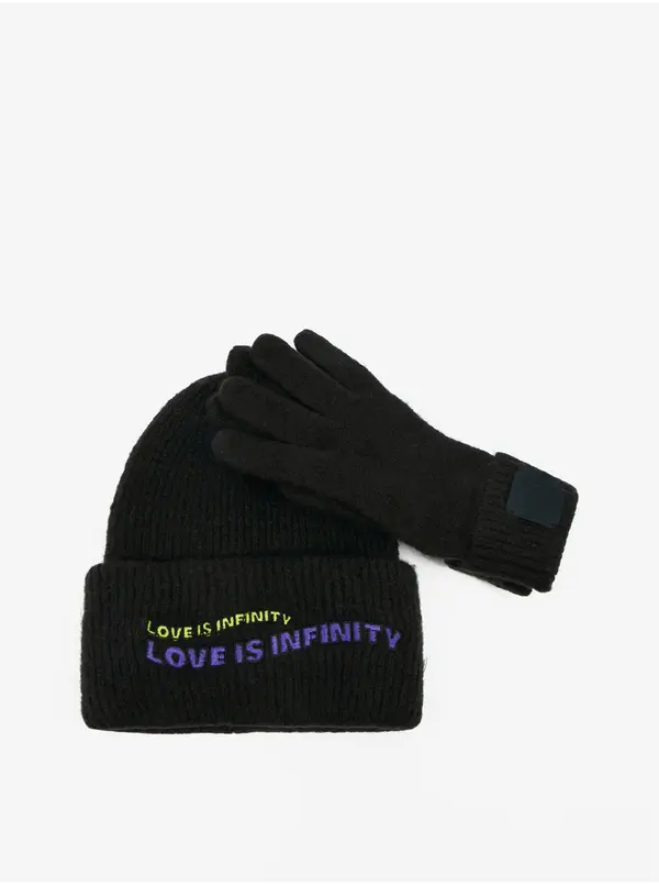 DESIGUAL Desigual klobuk in rokavice