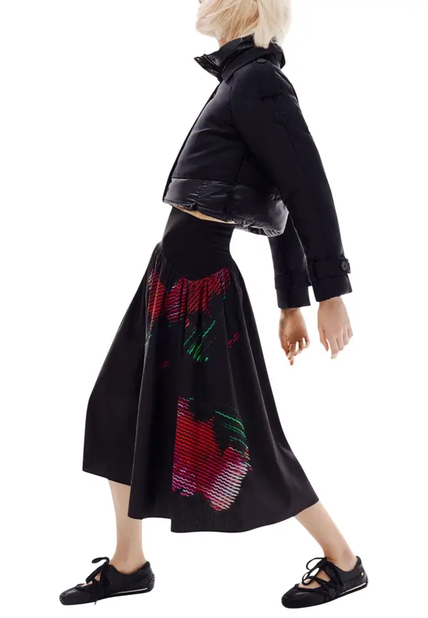 DESIGUAL Desigual krilo s cvetličnim vzorcem