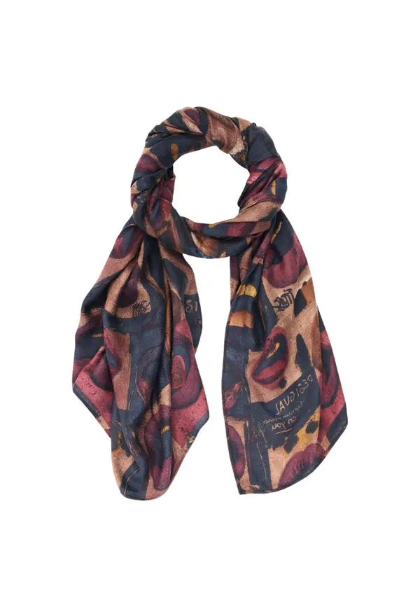 DESIGUAL Desigual potiskana šala