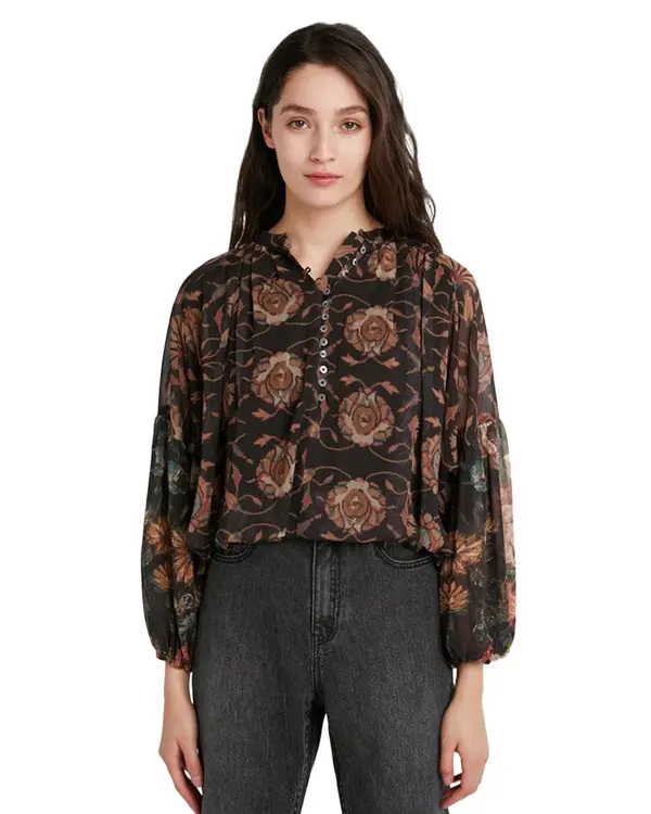 DESIGUAL Desigual vzorčasta bluza