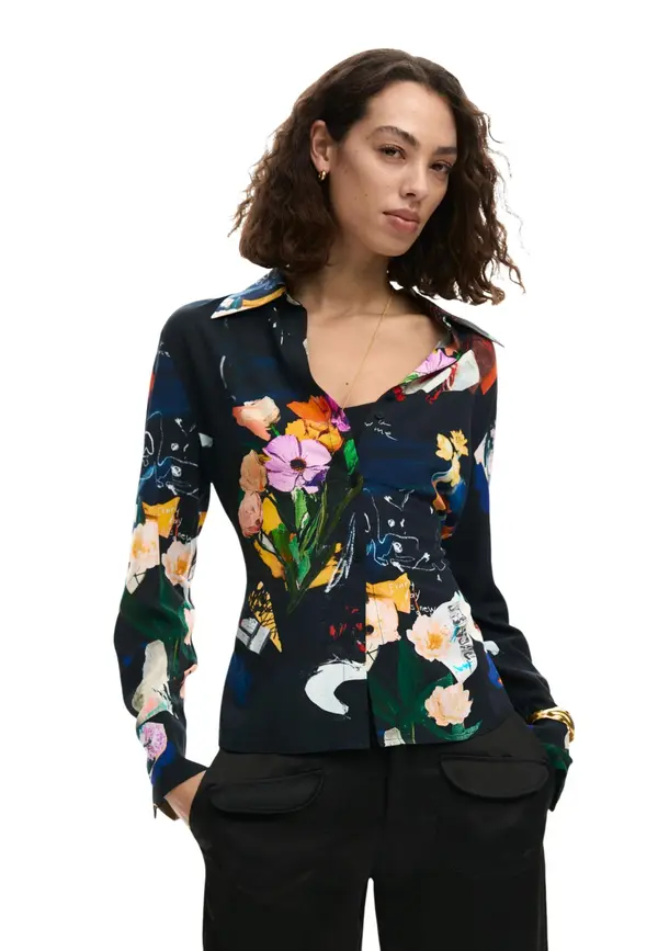 DESIGUAL Desigual vzorčasta bluza