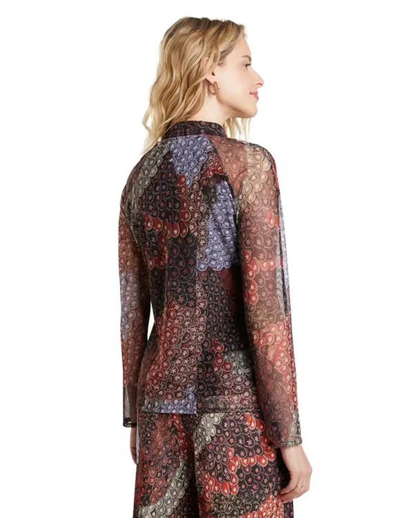 DESIGUAL Desigual vzorčasta bluza