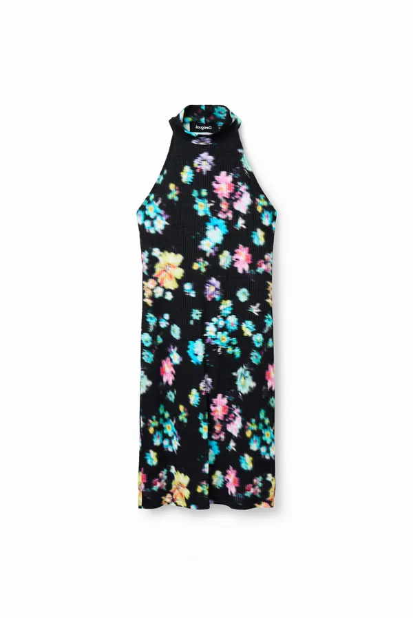 DESIGUAL Desigual vzorčasta mini obleka