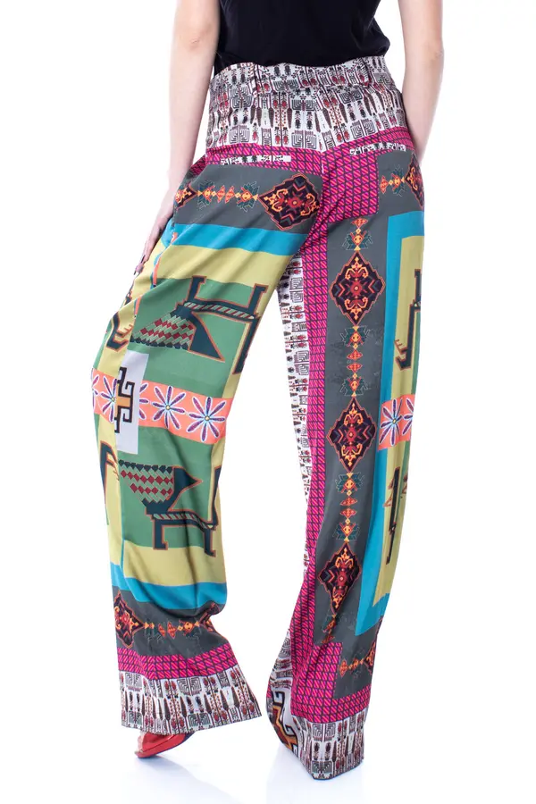 DESIGUAL Desigual vzorčaste hlače