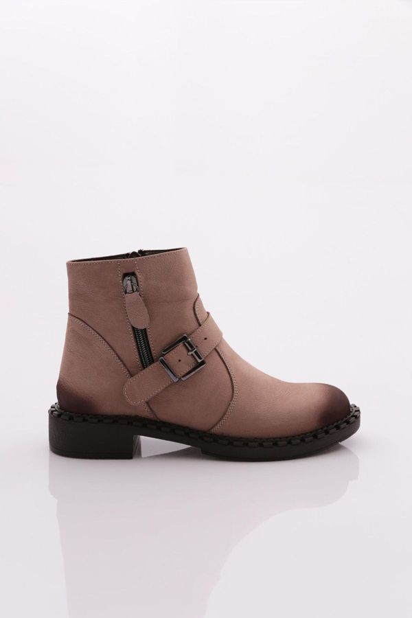 DGN DGN 038 Women's Upper Belt Laced Boots