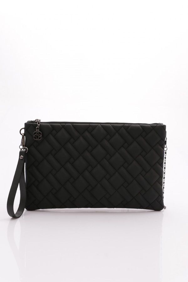 DGN DGN 4111 Women's Square Patterned Zipper Bag