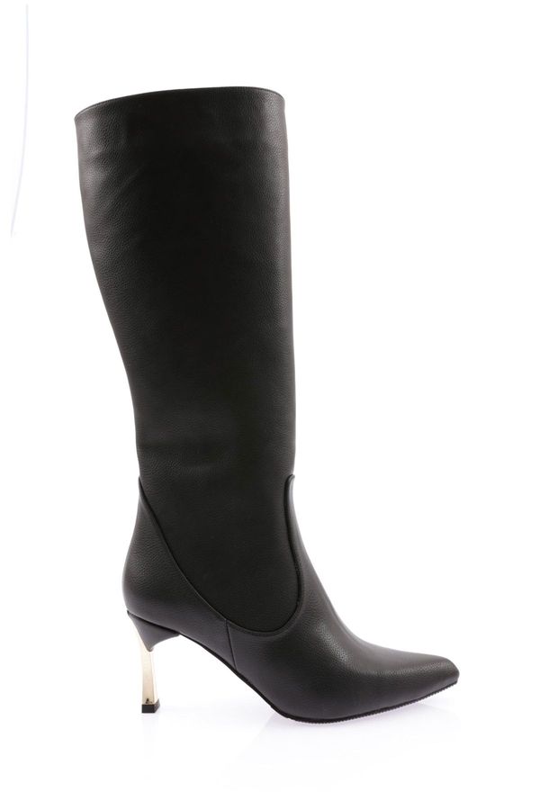 DGN DGN K110-22k Women's Pointed Toe Thin Heeled Boots.