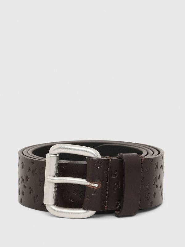 Diesel Diesel Belt - BALL belt dark brown