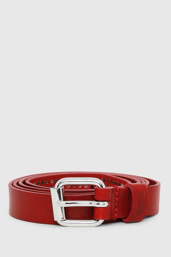 Diesel Diesel Belt - BMINISTUD belt dark red