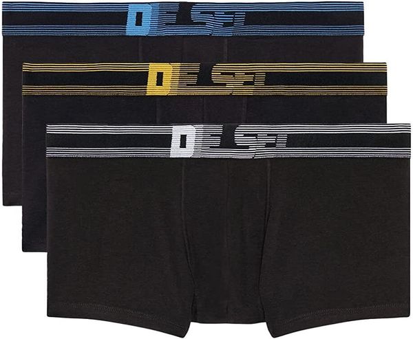 Diesel Diesel Boxer shorts - UMBX-DAMIENTHREEPACK BOXER-SHO black