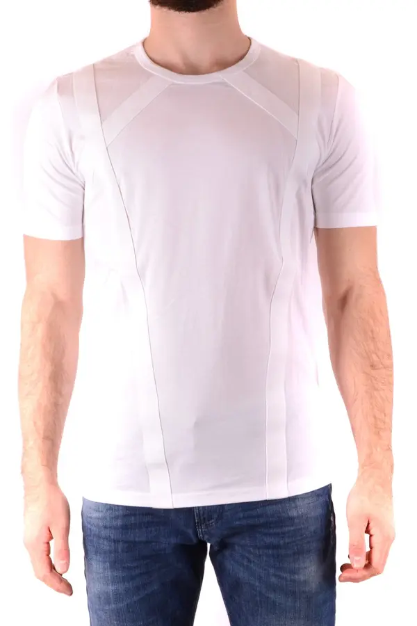 Diesel Black Gold Diesel črno-zlata bela majica