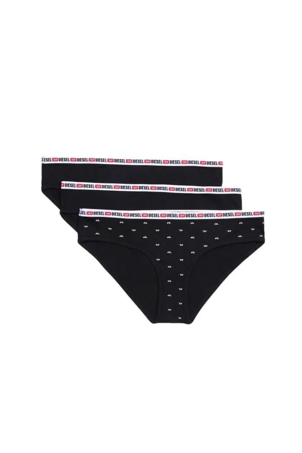 Diesel Diesel Panties - UFPNGIADATHREEPACK Uw Panties Black & White