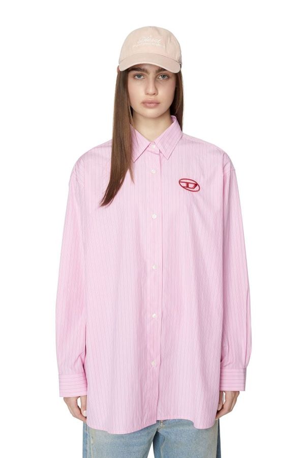 Diesel Diesel Shirt - C-BRUCE-STR SHIRT pink