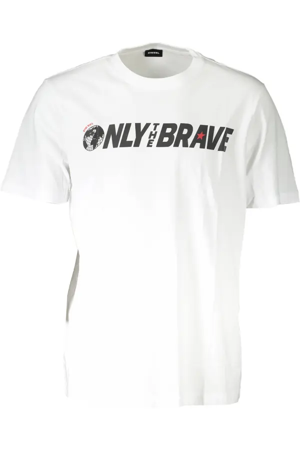 Diesel DIESEL SHORT SLEEVE T-SHIRT MEN WHITE