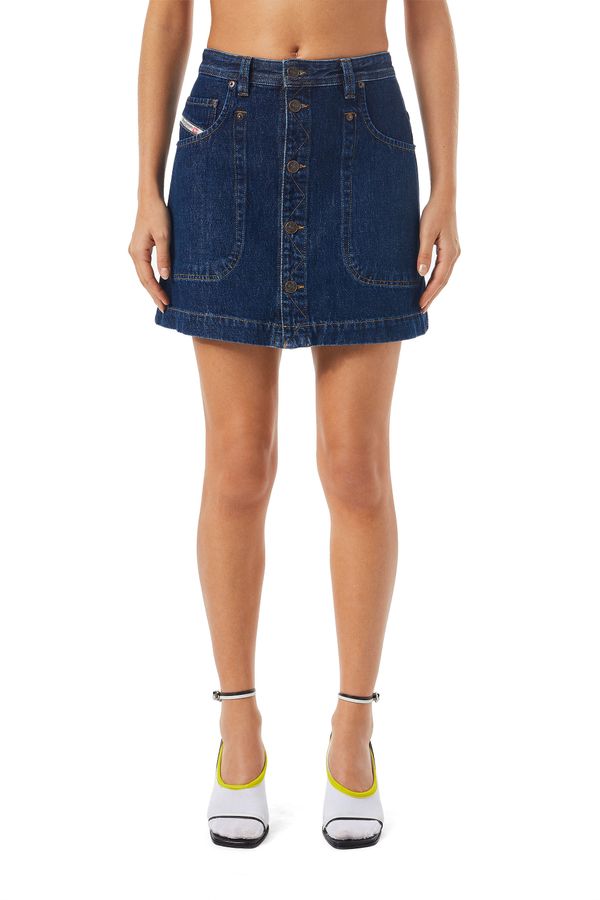 Diesel Diesel Skirt - DE-ALBUS SKIRT blue