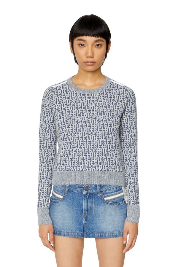 Diesel Diesel Sweater - M-ORAIAH-MON KNITWEAR blue