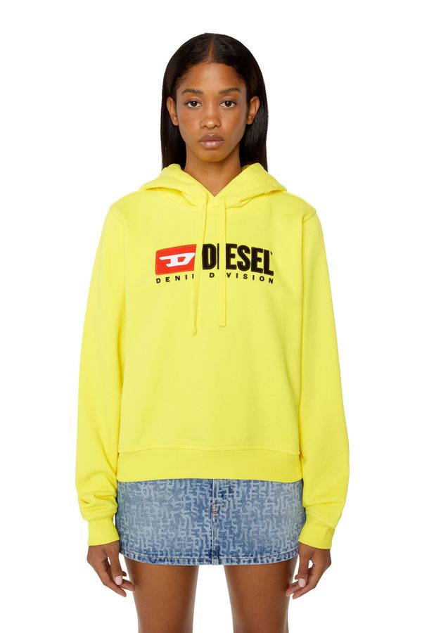 Diesel Diesel Sweatshirt - F-REGGY-HOOD-DIV SWEAT-SHIRT yellow