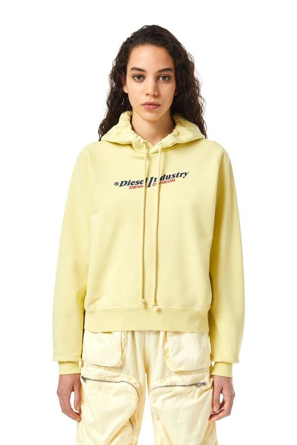 Diesel Diesel Sweatshirt - F-REGGY-HOOD-IND SWEAT-SHIRT yellow