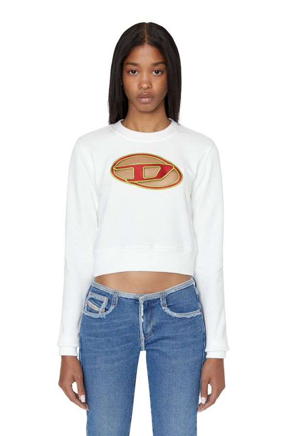 Diesel Diesel Sweatshirt - F-SLIMMY-E3 SWEAT-SHIRT white