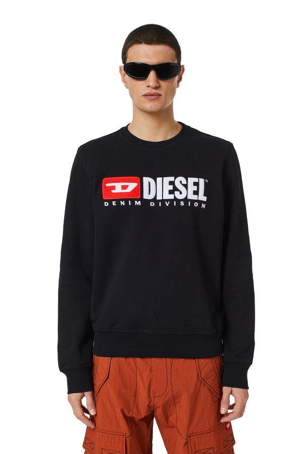 Diesel Diesel Sweatshirt - S-GINN-DIV SWEAT-SHIRT black