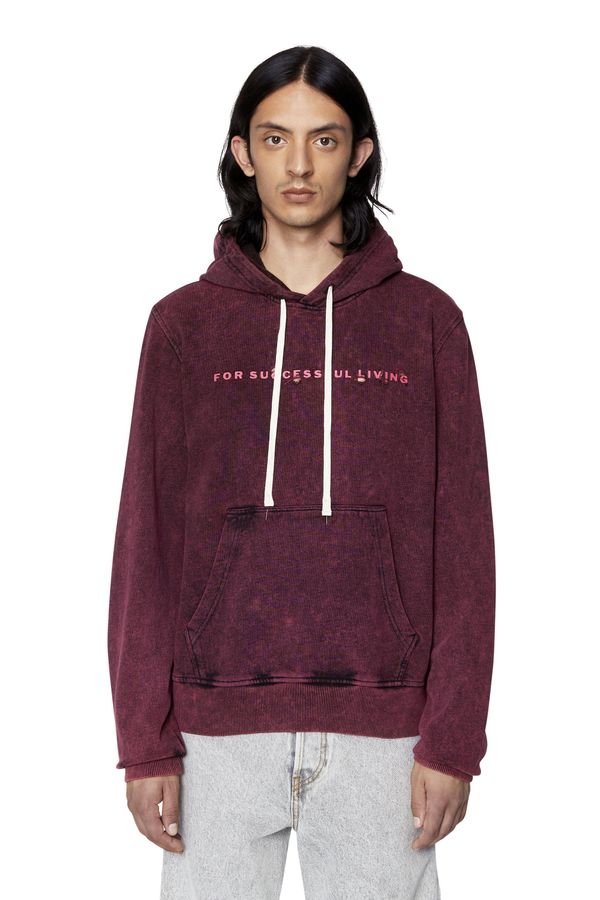 Diesel Diesel Sweatshirt - S-GINN-HOOD-E1 SWEAT-SHIRT purple