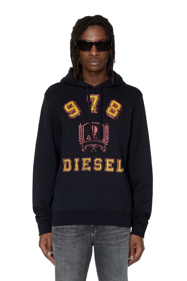 Diesel Diesel Sweatshirt - S-GINN-HOOD-E5 SWEAT-SHIRT black