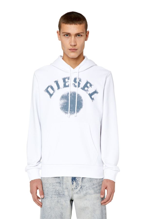 Diesel Diesel Sweatshirt - S-GINN-HOOD-K30 SWEAT-SHIRT white