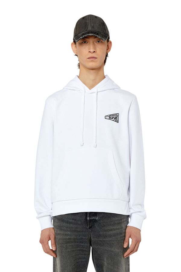 Diesel Diesel Sweatshirt - S-GINN-HOOD-K31 SWEAT-SHIRT white