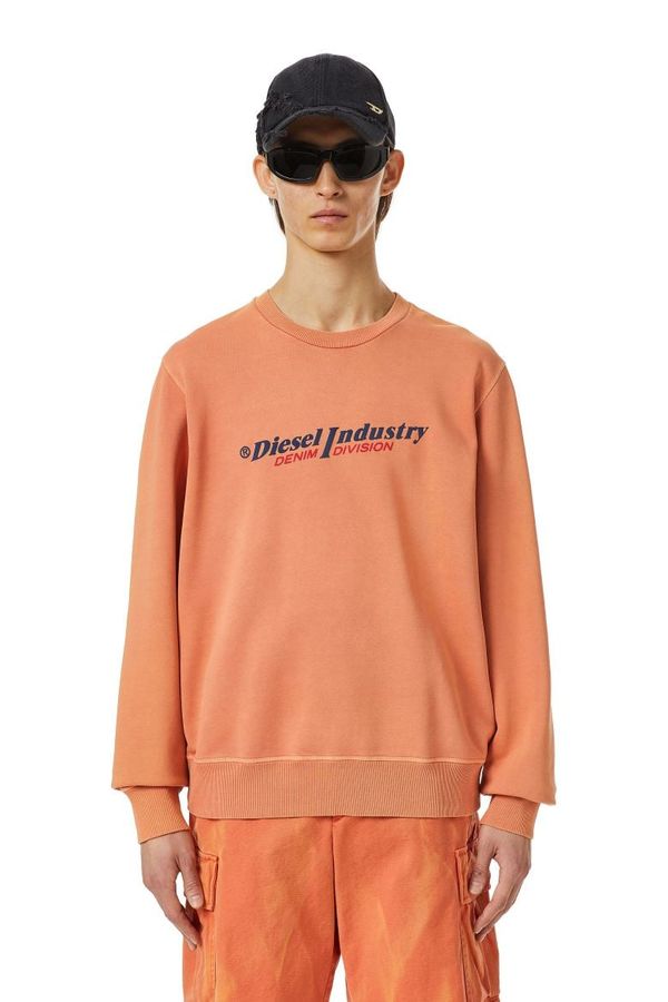 Diesel Diesel Sweatshirt - S-GINN-IND SWEAT-SHIRT orange