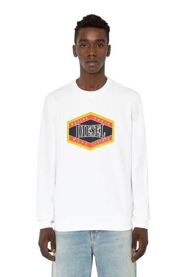 Diesel Diesel Sweatshirt - S-GINN-K27 SWEAT-SHIRT white