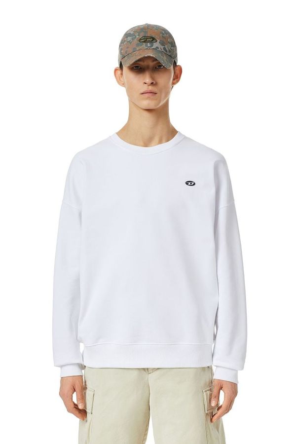 Diesel Diesel Sweatshirt - S-ROB-DOVAL-PJ SWEAT-SHIRT white