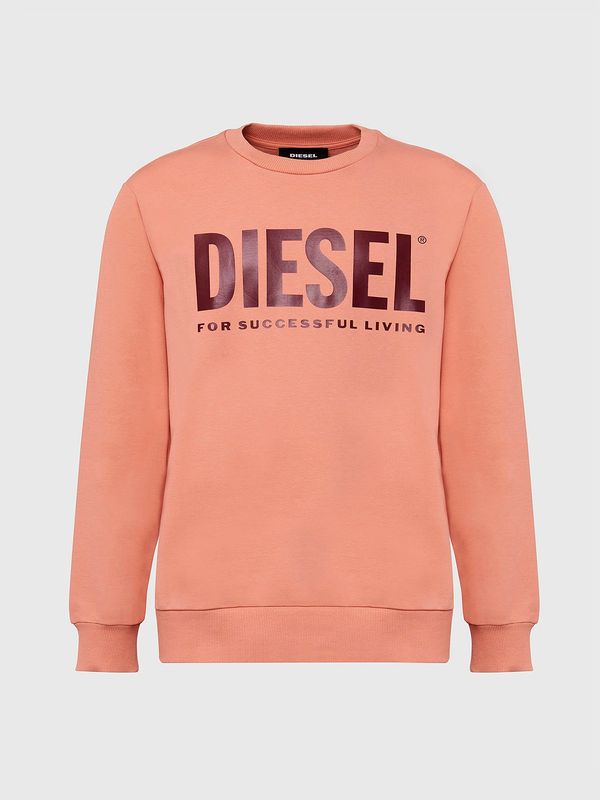 Diesel Diesel Sweatshirt - SGIRDIVISIONLOGO SWEATSHIRT pink