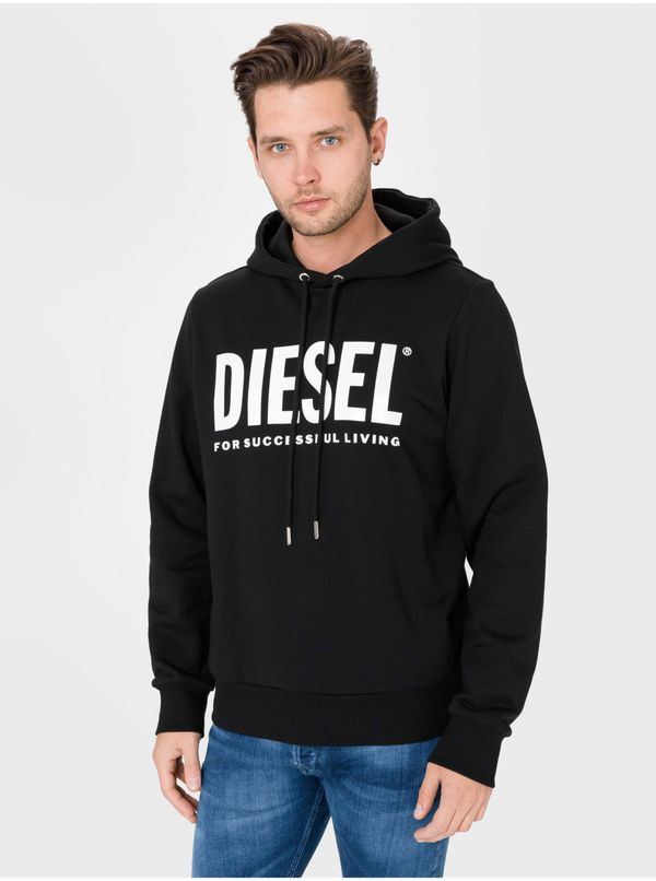 Diesel Diesel Sweatshirt - SGIRHOODDIVISIONLOGO black